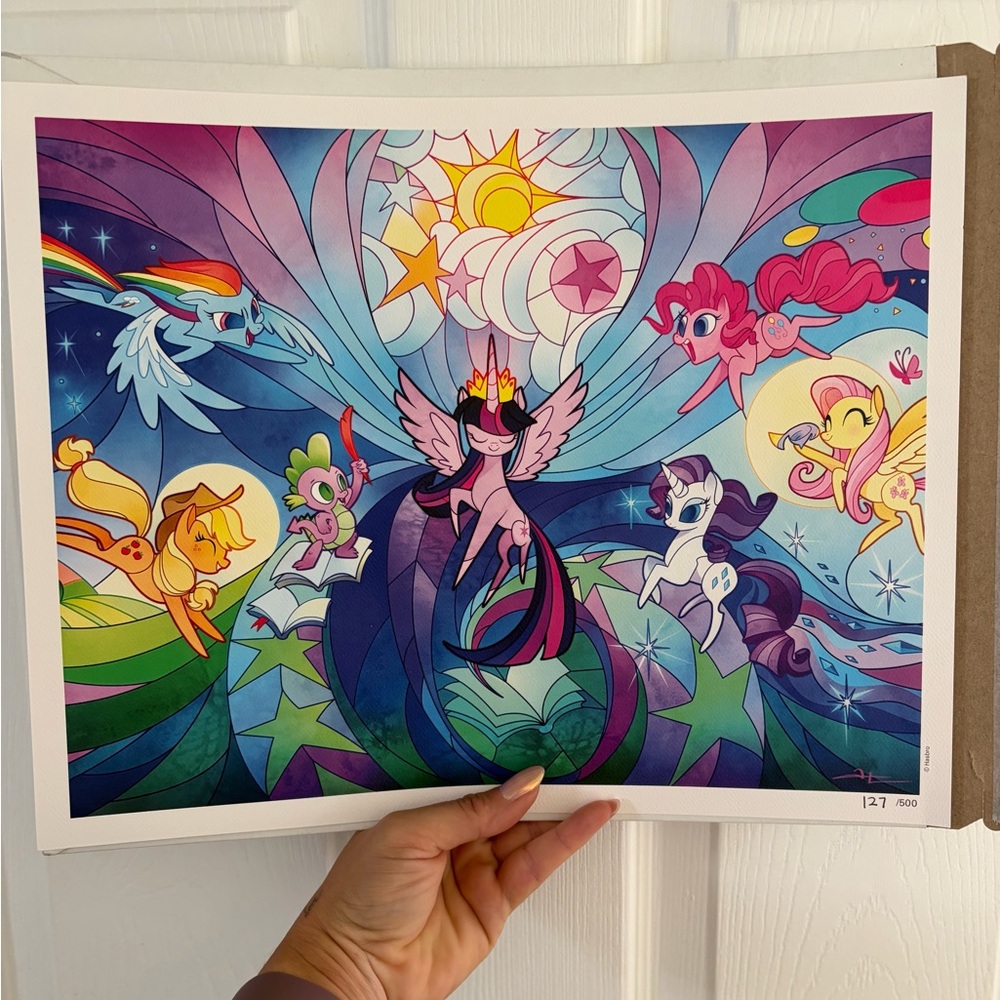 My Little Pony Colorful Character Wall Art